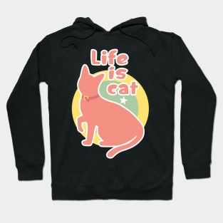 Princess Connect - Life Is Cat Hoodie